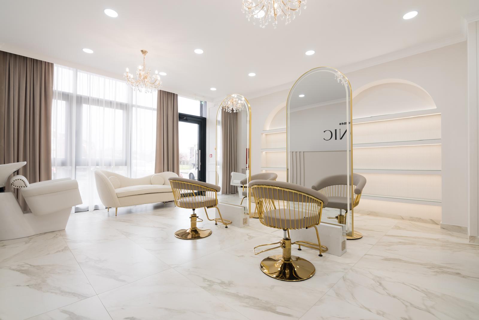 Zona de styling cu lumină naturală